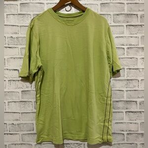 Men’s Gramicci lime green short sleeve Shirt, 100% cotton Size XL